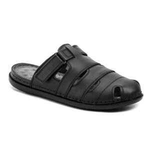 T. Sokolski T.Sokolski L25-417 černé pánské nazouváky - EU 42