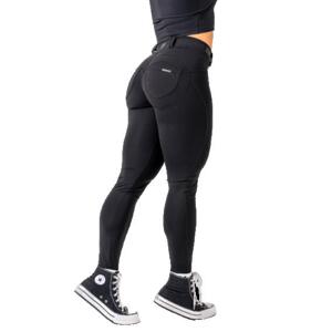 Nebbia Bubble Butt Legíny 2.0 MAXIMUM PUSH-UP 306 - L - černá