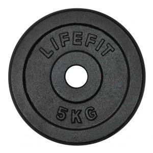 Lifefit Kotouč 5kg, kovový, pro 30mm tyč