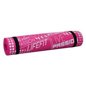 Lifefit Podložka YOGA MAT EXKLUZIV , 100x60x1cm, světle růžová