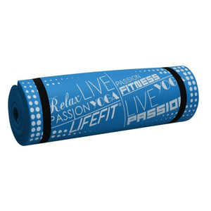 Lifefit Podložka YOGA MAT EXKLUZIV PLUS, 180x60x1.5cm, modrá