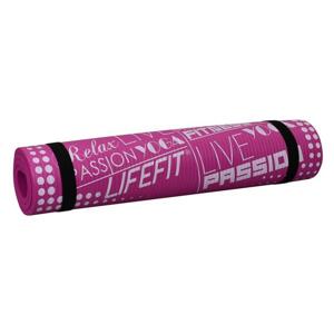 Lifefit Podložka YOGA MAT EXKLUZIV , 100x60x1cm, bordó