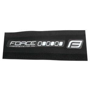 Force Kryt pod řetěz RUBBER neoprén 9,5cm,čer-bílý