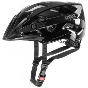 UVEX ACTIVE BLACK SHINY 2021 - obvod hlavy 56-60 cm