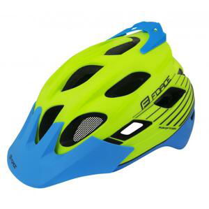 Force RAPTOR MTB fluo-modrá - S - M - 54-58 cm obvod hlavy