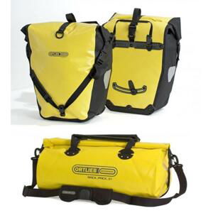 Ortlieb Back-roller Classic zadní brašny + Ortlieb Rack-Pack 31l - šedá