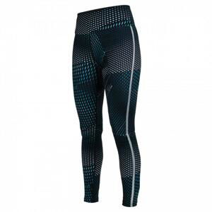 Salming Split Tights Women Deep Teal AOP - XS