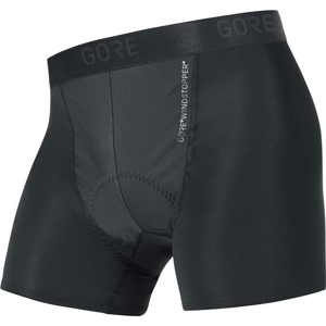 Gore C3 WS Base Layer Boxer Shorts+ black cyklošortky - S