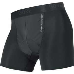 Gore C3 WS Base Layer Boxer Shorts+ black cyklošortky - XL