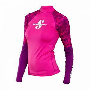 Scubapro Dámské lycrové triko RASHGUARD FLAMINGO UPF50, dlouhý rukáv - M