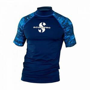 Lycrové triko Scubapro RASH GUARD AEGEAN UPF50, krátký rukáv - pánské - XL