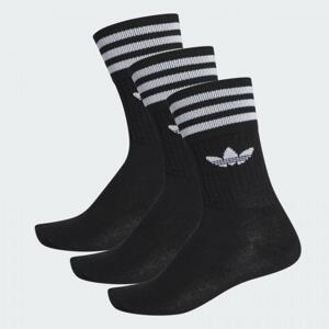 Adidas Solid CREW SOCK S21490 Ponožky 3 KS PO - EU 35/38