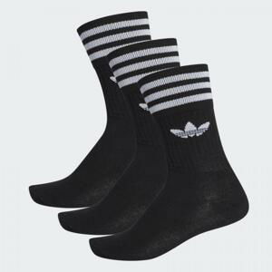 Adidas Solid CREW SOCK S21490 Ponožky 3 KS PO - EU 43/46