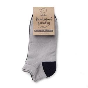 Vlnka Bambusové ponožky kotníkové mix 2 páry - 35-38