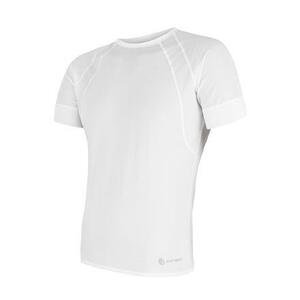 Sensor Coolmax Air bílé pánské triko krátký rukáv - XXL