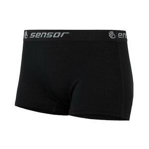 Sensor MERINO WOOL ACTIVE kalhotky černé - XXL