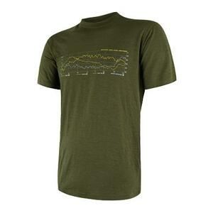 Sensor Merino Active Pt Track Safari Green - XXL