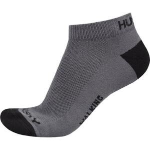 Husky Walking šedé ponožky - L (41-44)
