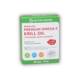 Nutri House Premium Omega-3 Krill oil 60 kapslí