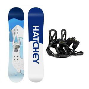 Hatchey Poco Loco dětský snowboard + Beany Kido dětské vázání - 110 cm + XXS (EU 25-32)