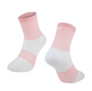 Force ponožky TRACE růžovo-bílé - S-M/36-41