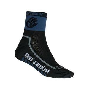 Sensor ponožky Race Lite Hand Černá/tm.modrá - 3/5