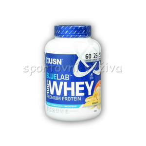 USN Bluelab 100% Whey Protein 2000g - Čokoláda karamel