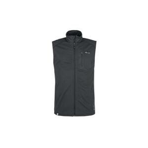 Kilpi TOFANO-M černá pánská softshell vesta + šátek Kilpi - S