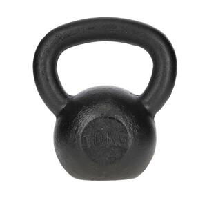 HMS Litinový kettlebell KZG10 10 kg, černý