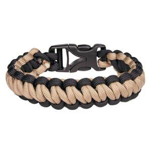 Coghlans náramek Paracord Bracelet béžový/černý