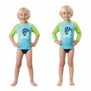 Mares Dětské lycrové triko RASHGUARD KID BOY - L (5/6 let) dl. rukáv