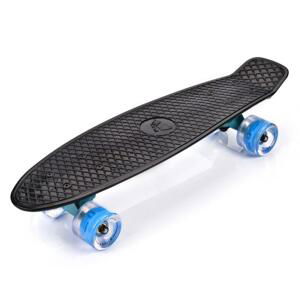 MTR 56 cm s LED kolečky Black pennyboard