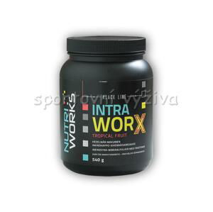 Nutri Works IntraWorks 540g + Vitamin C 200g - Tropické ovoce