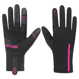 Etape Diana WS+ dámské rukavice černá-růžová - S