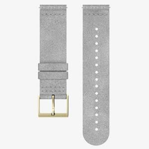 Suunto Suunto 20mm Urban 4 Microfiber Strap Grey/Gold