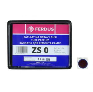 FERDUS Lepení-záplata ZS0 kulatá 16mm box 100ks