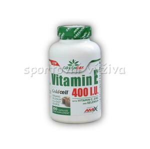 Amix GreenDay Vitamin E Life+ 200 kapslí