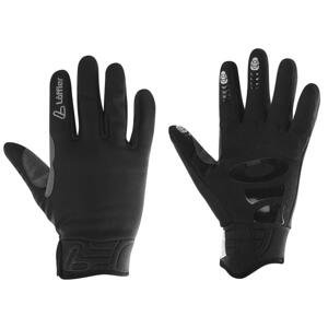 Löffler WS WARM 2021 běžkařské rukavice - 8/8,5 - černá