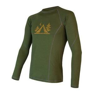 Sensor Merino Df Camp Safari Green - S