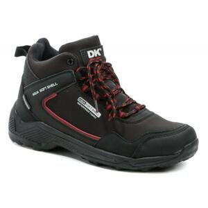 DK 1029 černo červené pánské outdoor boty - EU 45