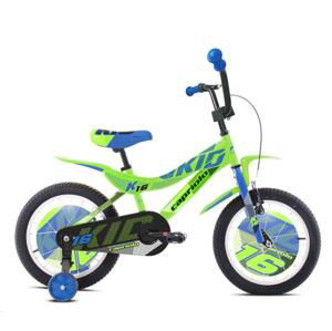 Capriolo Dětské jízdní kolo BMX 16" HT KID modro-zelené