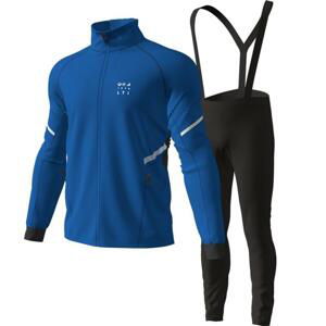 Halti Seefeld M XCT Softshell 2021 modrý pánský běžecký set + sleva 300,- na příslušenství - S - U35