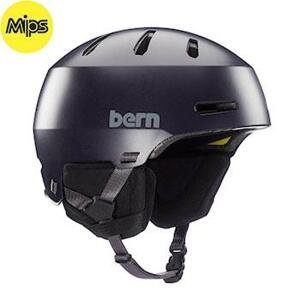 Bern Macon 2.0 mips satin deep purple snb helma - S (52-55,5 cm)