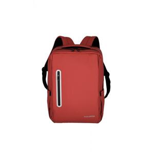 Travelite Basics Boxy backpack Red batoh