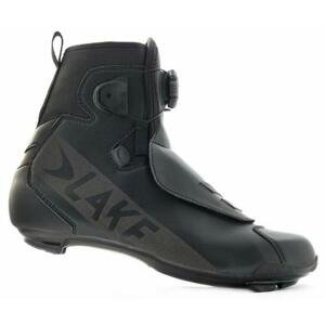 Lake CX146 černá/reflexní cyklistické tretry + osvěžovač obuvi - EU 44