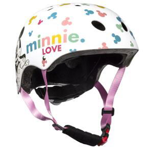 Dětská freestyle cyklistická helma Seven Minnie bílá - 54-58 cm
