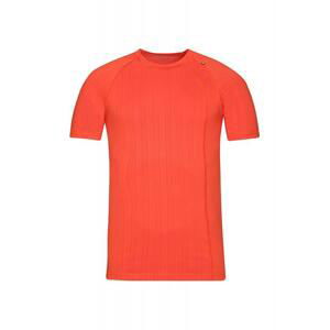 Alpine Pro UNDER oranžové pánské funkční triko kr. rukáv POUZE XXL (VÝPRODEJ)