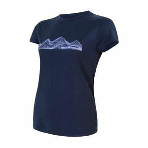 Sensor Merino Active Pt Mountains Deep Blue - S