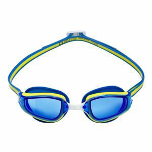 Aqua Sphere Plavecké brýle FASTLANE BLUE LENS - modrá/žlutá