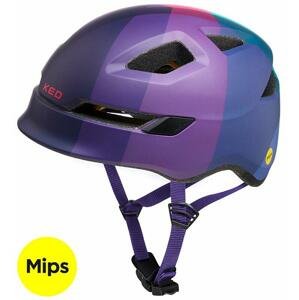Ked Pop Mips lilac green juniorská cyklistická přilba - M (52-56 cm)